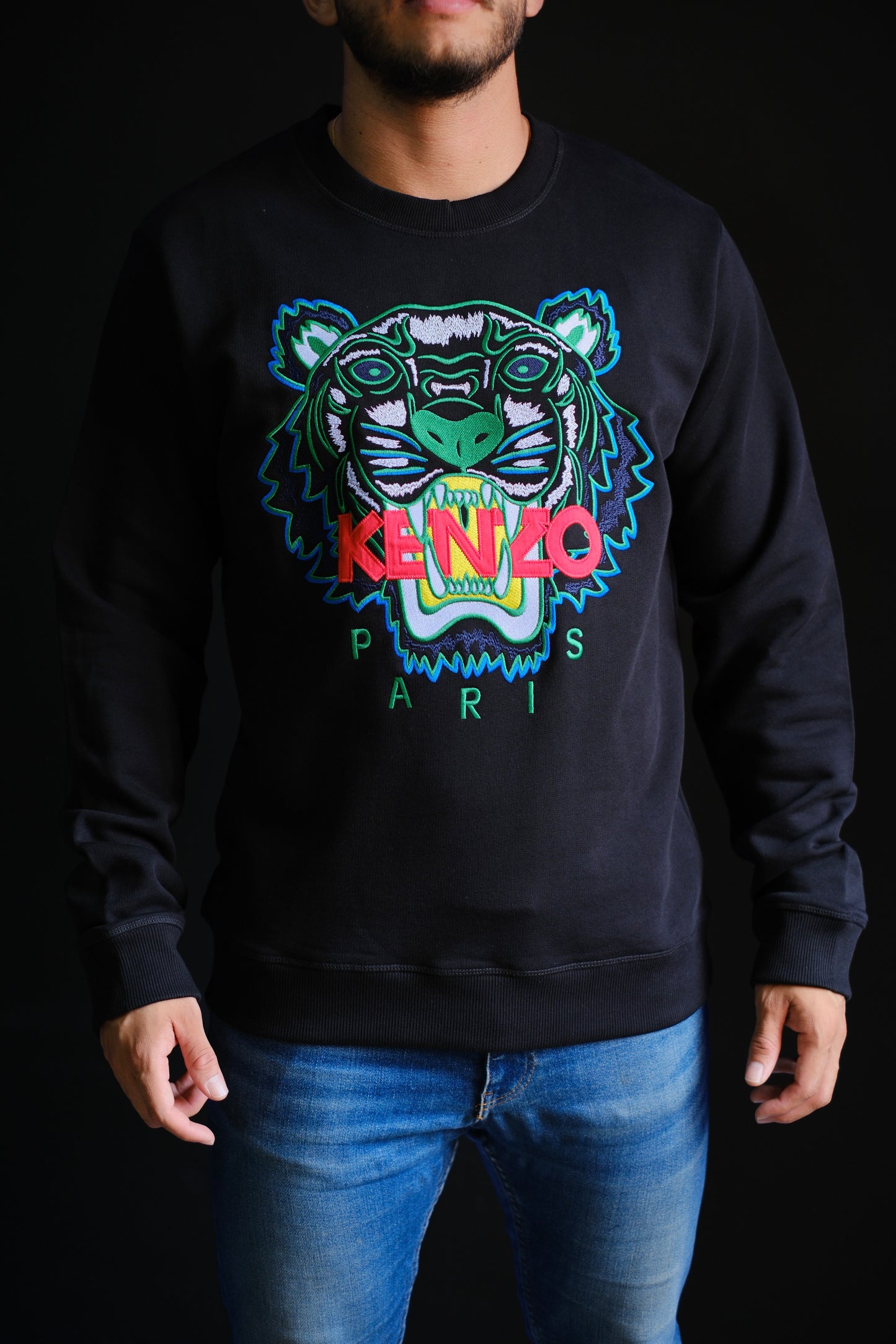 Buso KEN negro Logo tigre