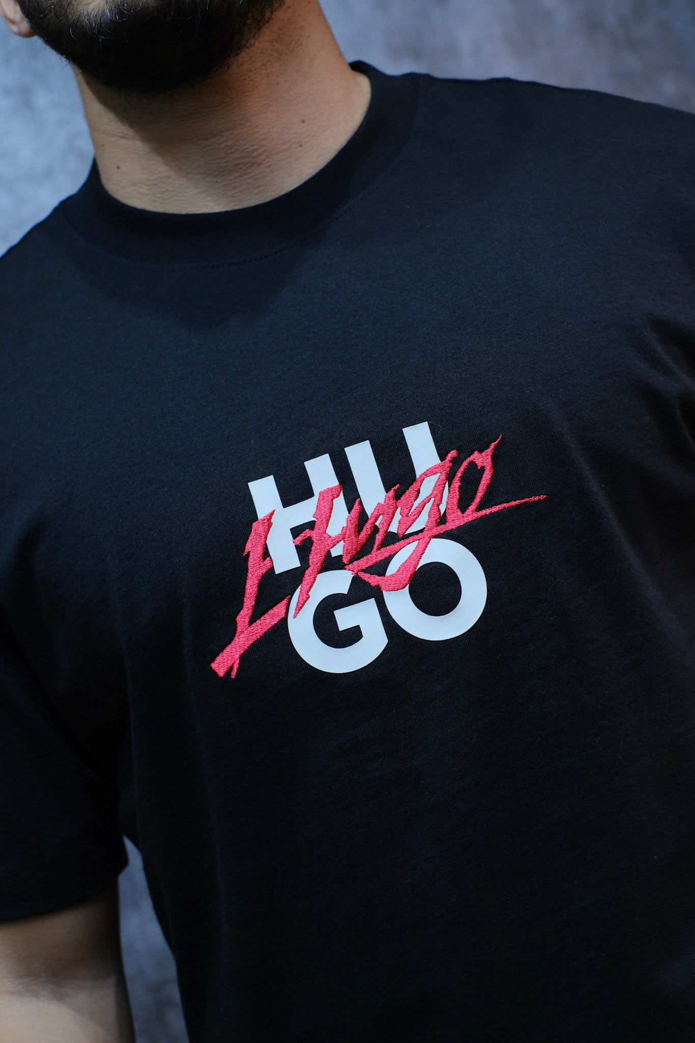 Camiseta HUG Negra