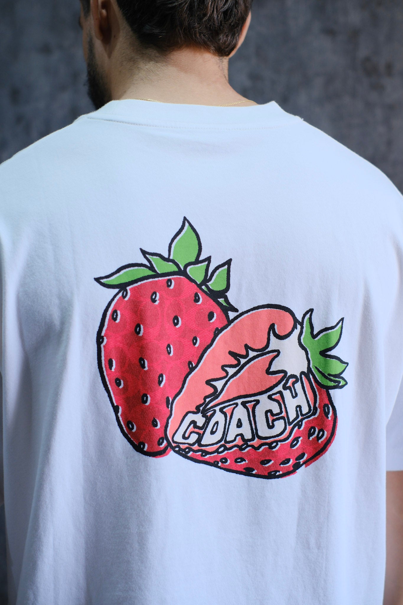 Camiseta Coa Blanca Oversize