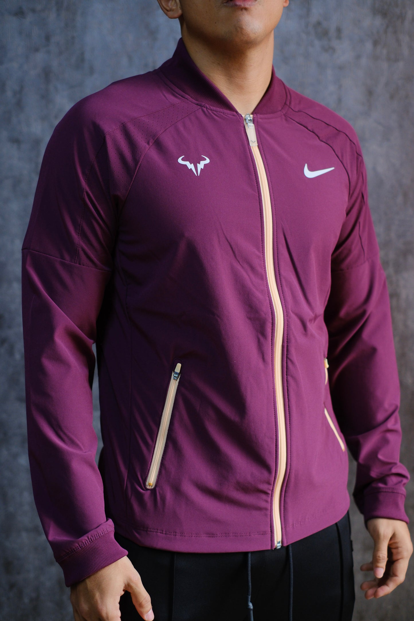 Chaqueta NIK morada