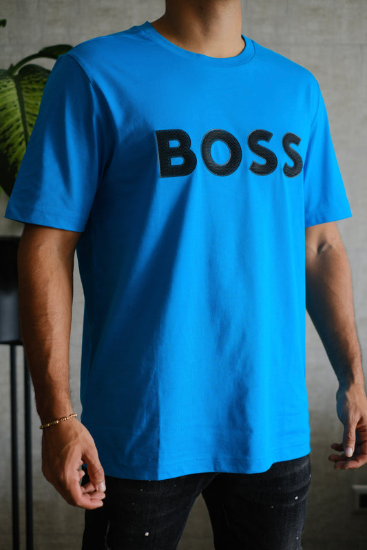 Camiseta HUG Azul Logo GEL 3D