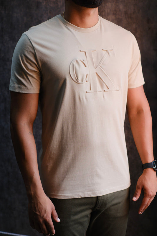 Camiseta CK Beige