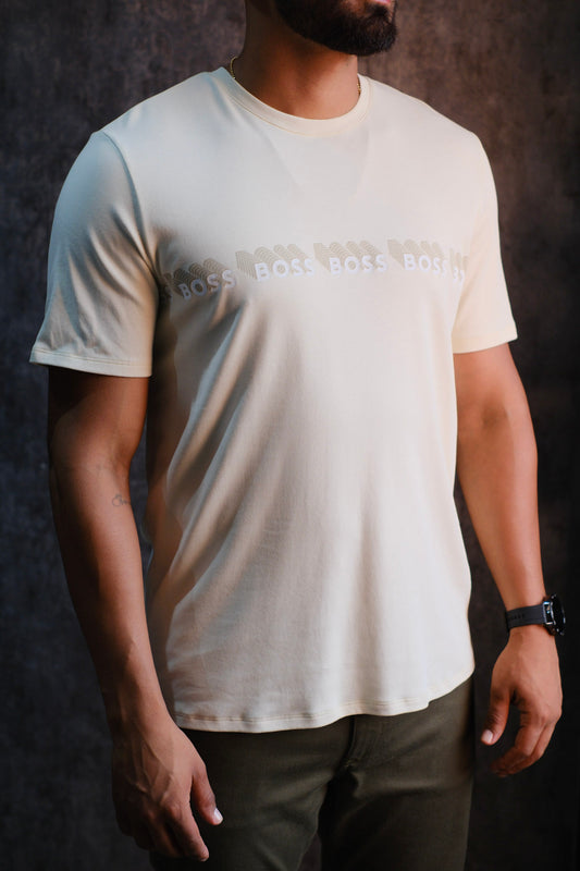 Camiseta HUG Beige 2026