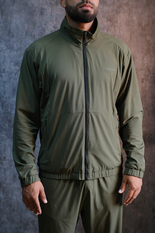 Chaqueta HUG PORSCHE Verde 2026