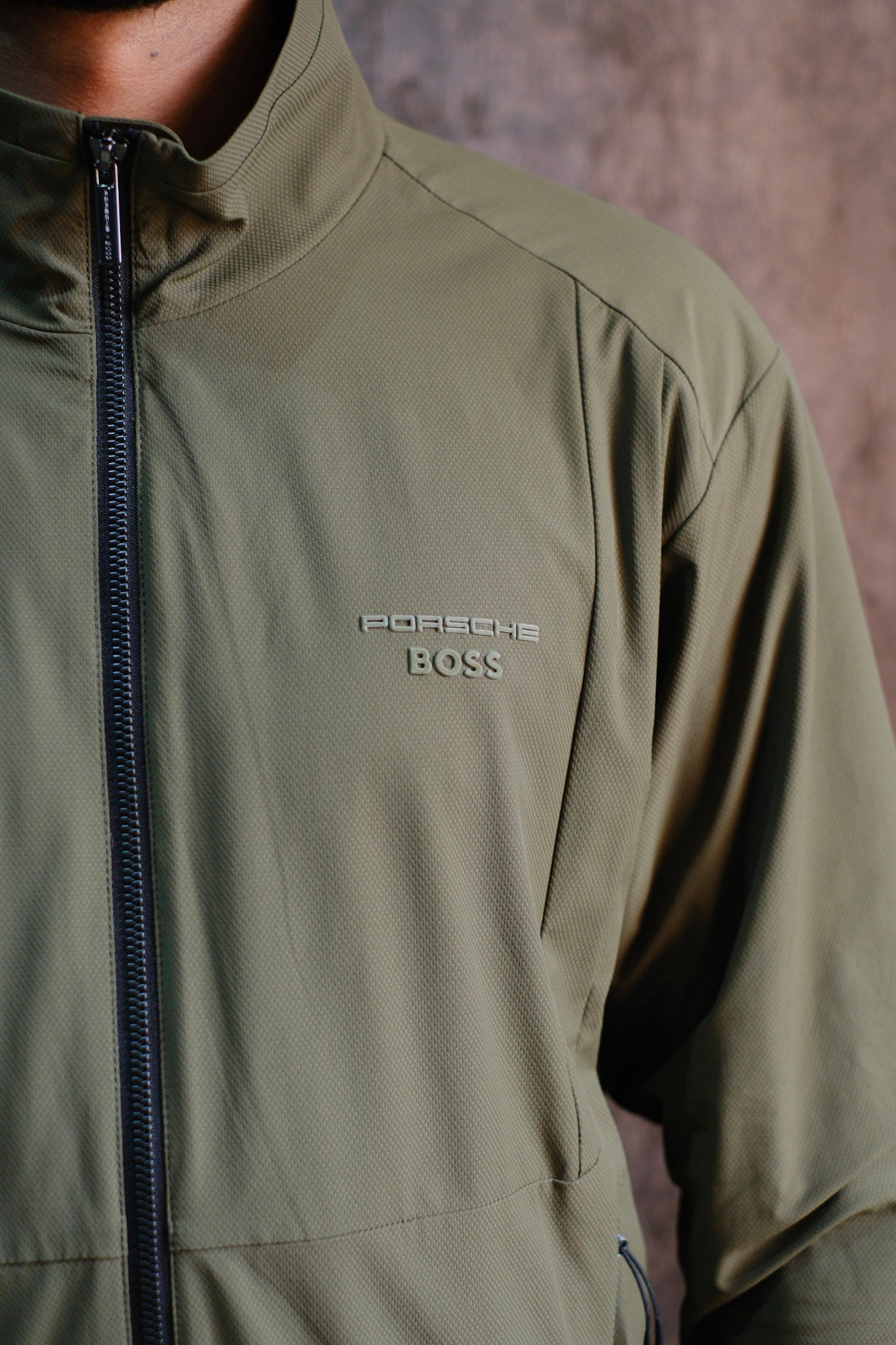 Chaqueta HUG PORSCHE Verde 2026