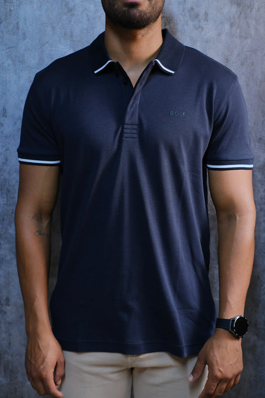 Polo HUG Azul Regular Fit