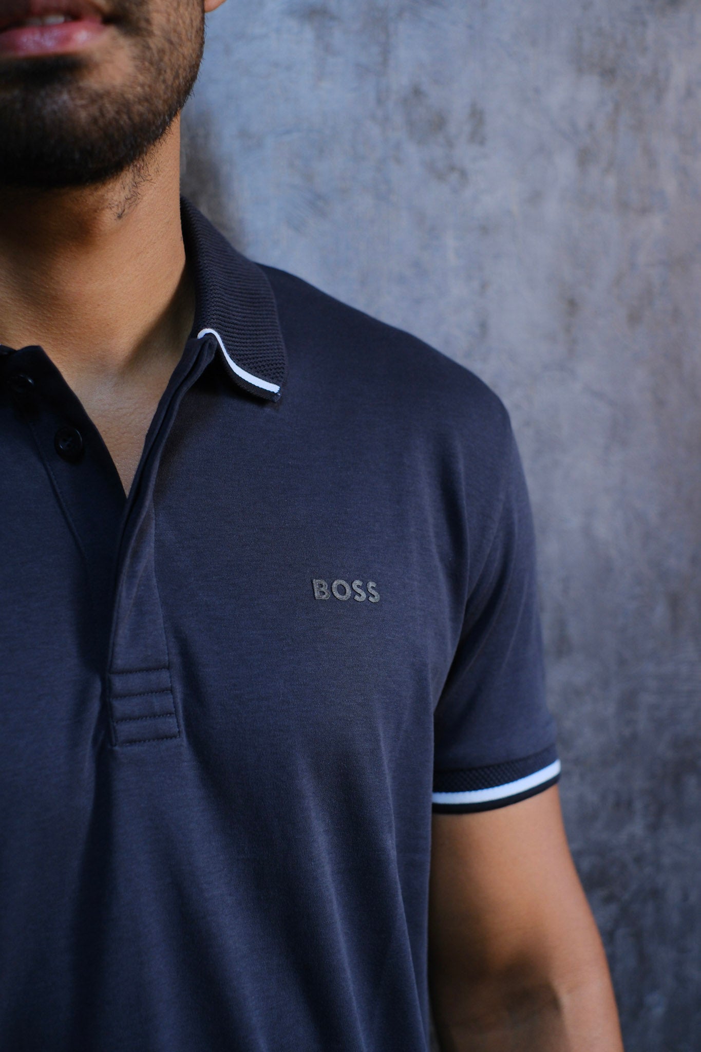 Polo HUG Azul Regular Fit