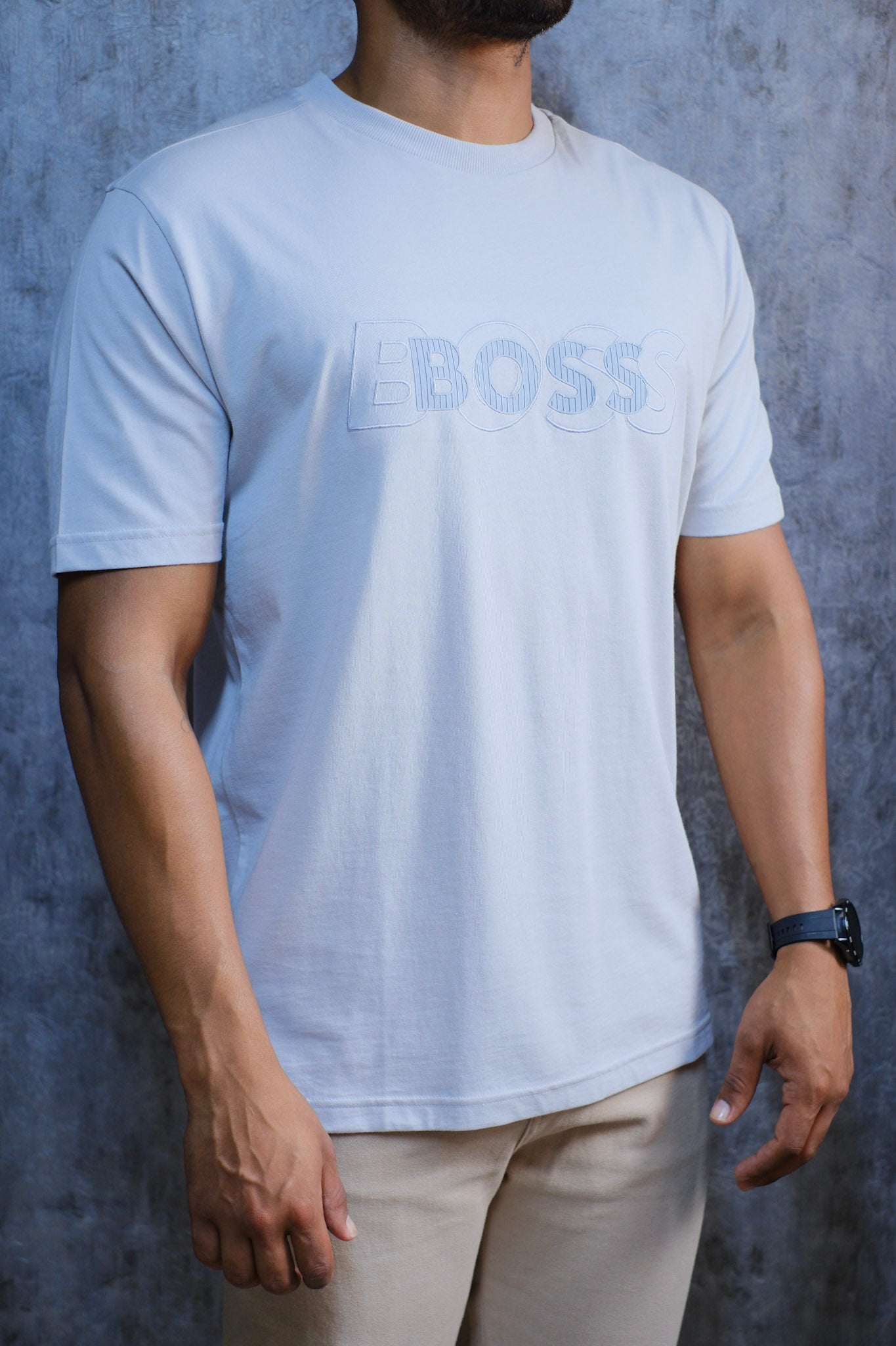 Camiseta HUG Gris claro