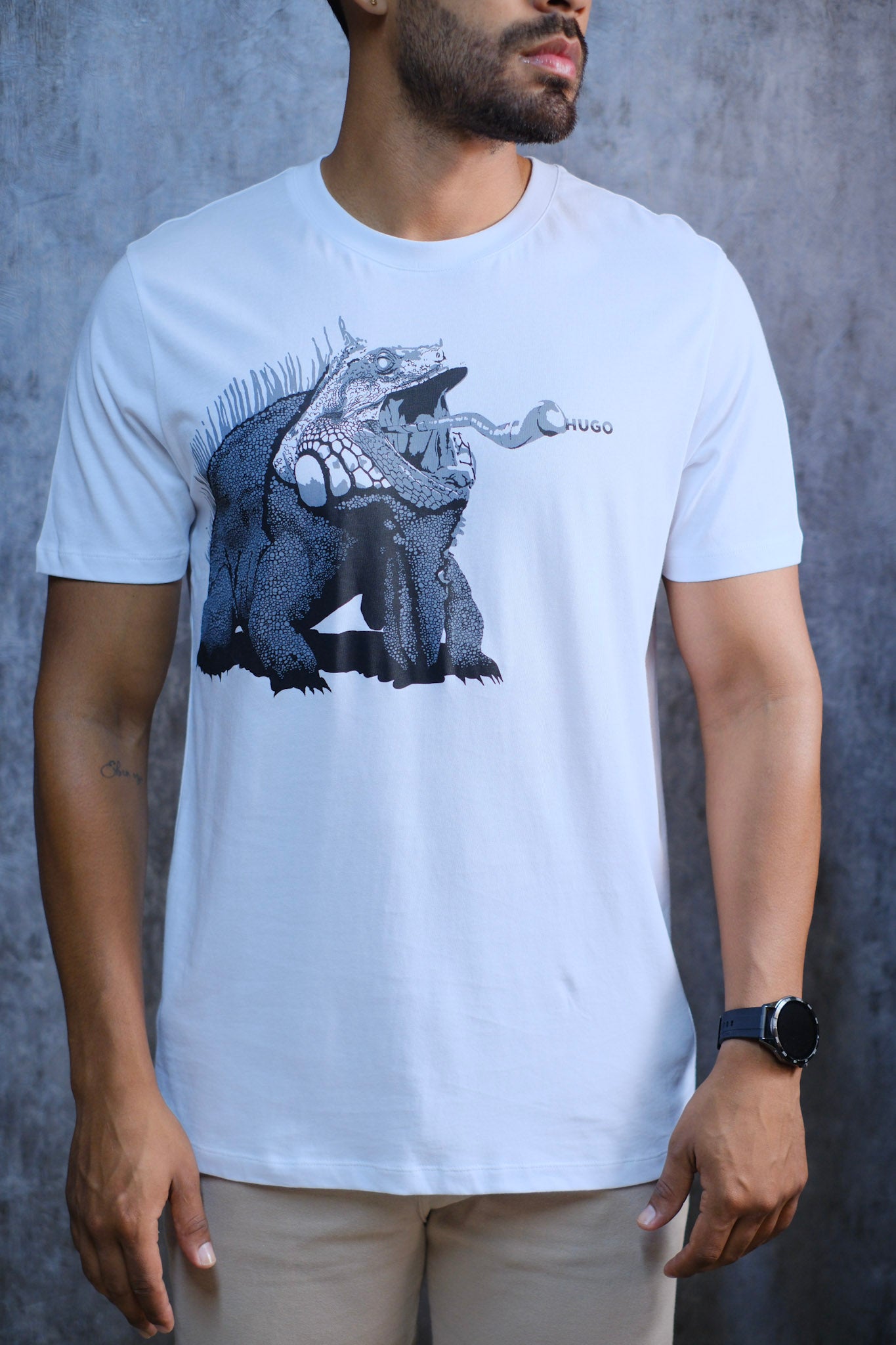 Camiseta Hug Blanca