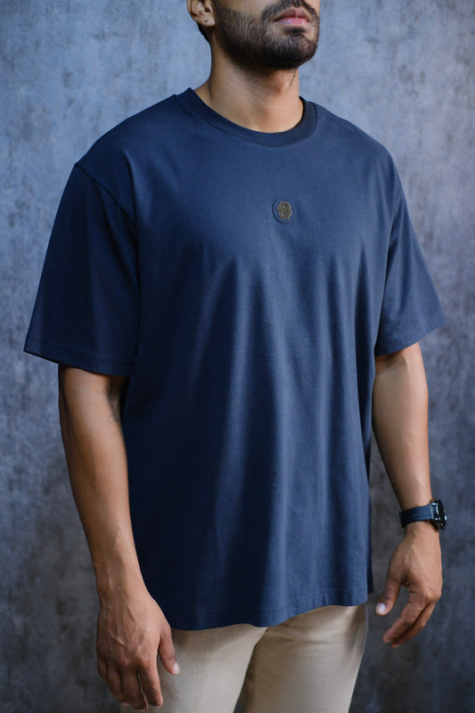 Camiseta Hug Azul Oscuro