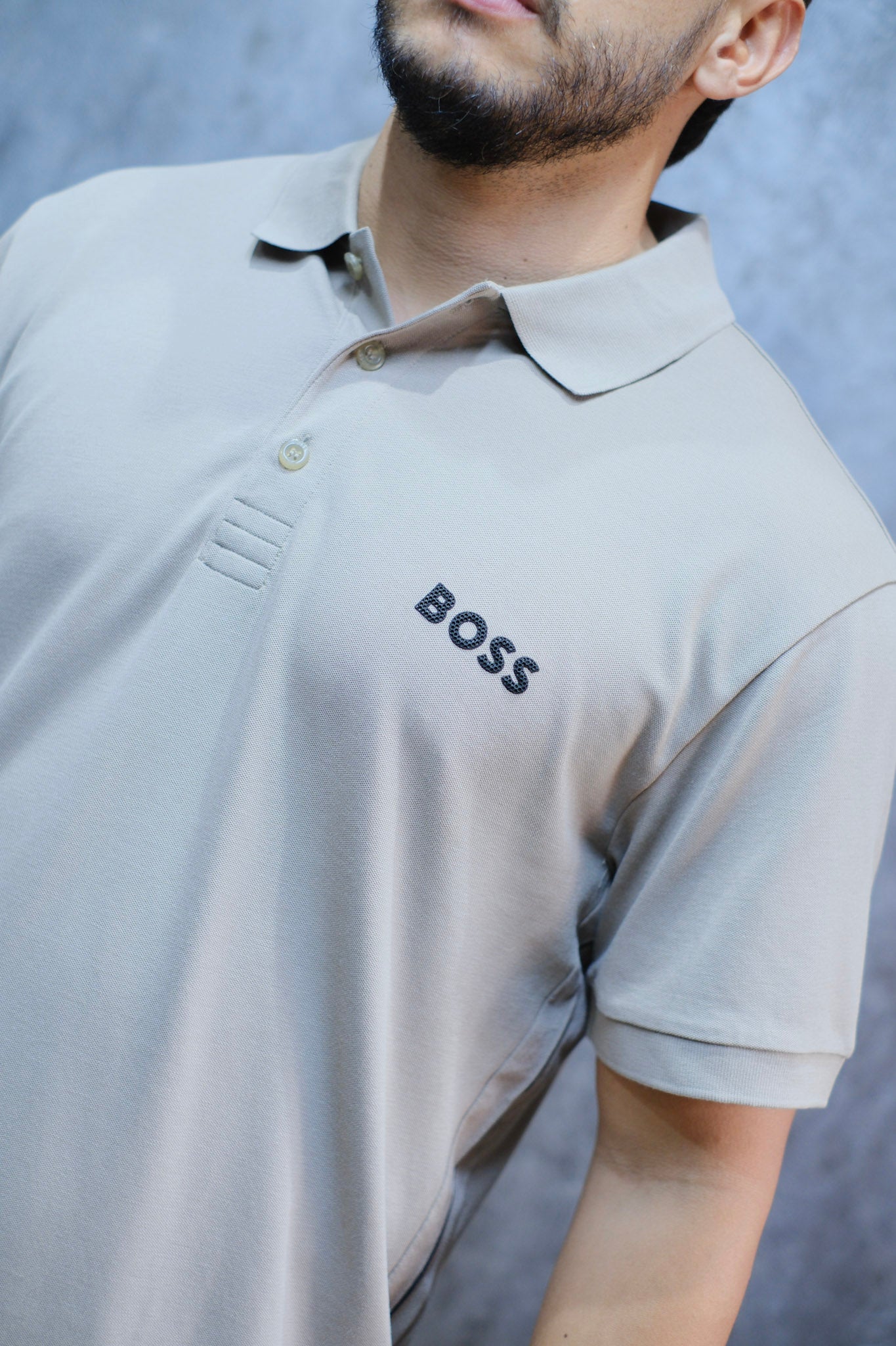 Polo HUG Beige