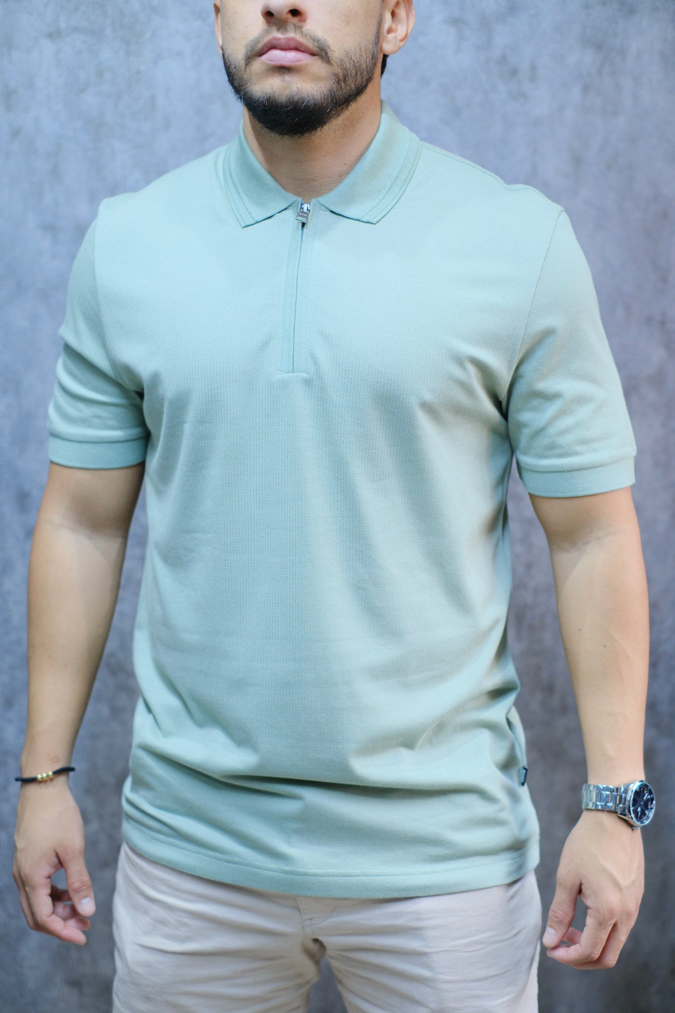 Polo HUG Verde Menta Regular Fit 2026
