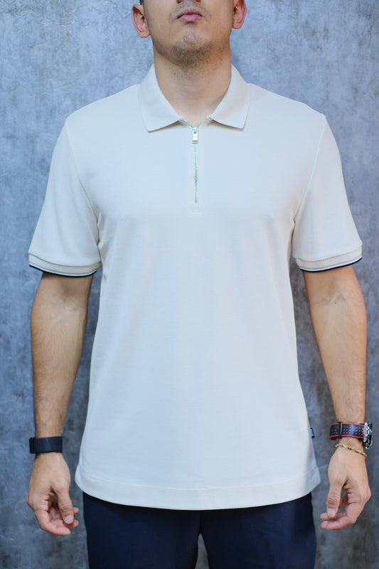 Polo HUG Beige Regular Fit 2026