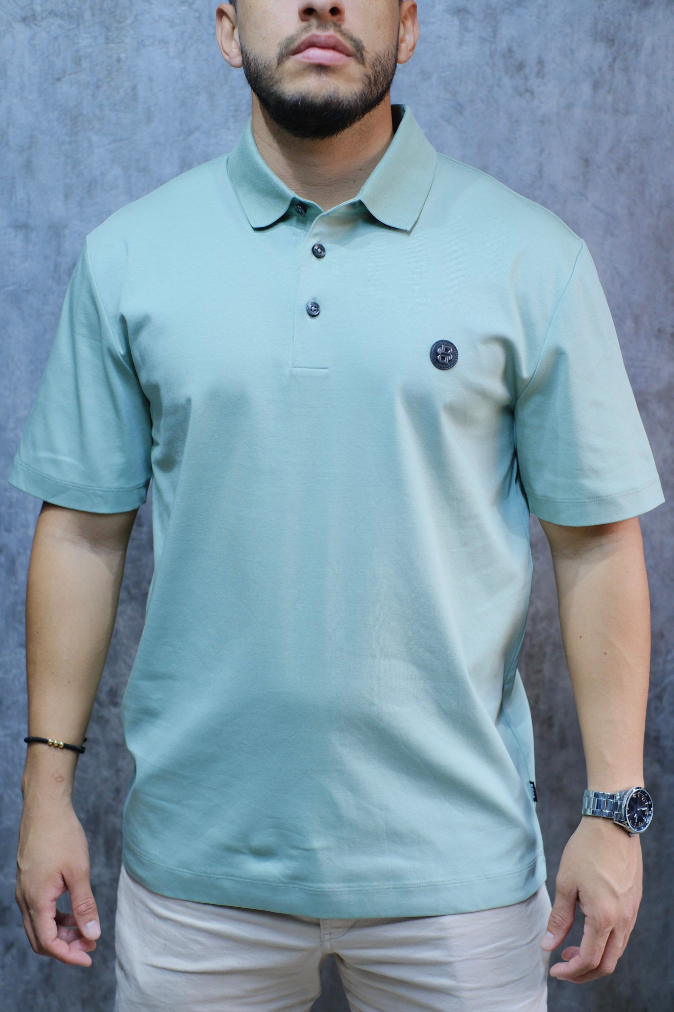 Polo HUG Verde Menta Regular Fit 2026