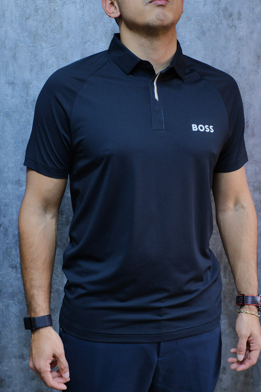 Polo HUG Negra Regular Fit 2026
