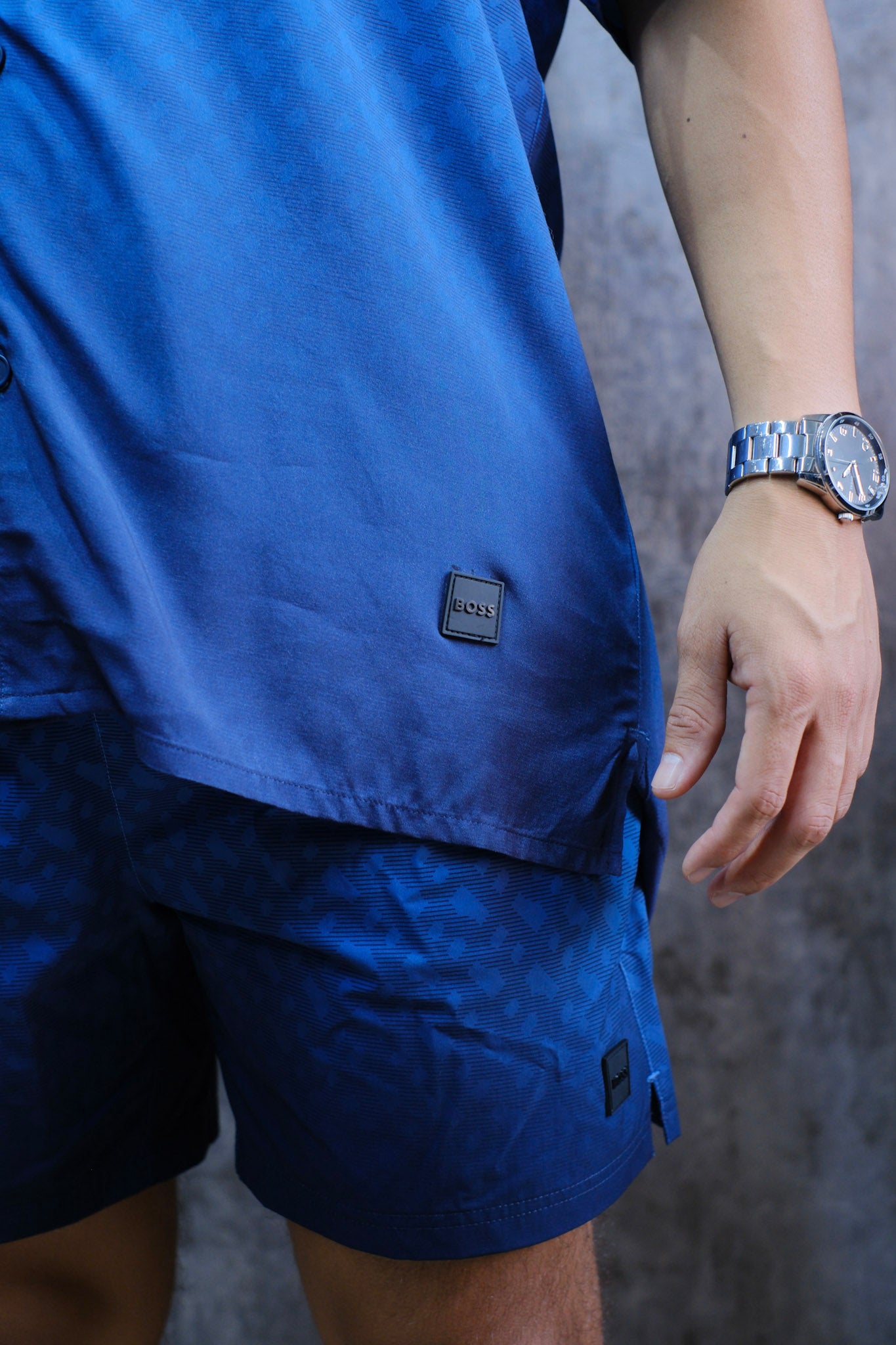 Camisa HUG Azul