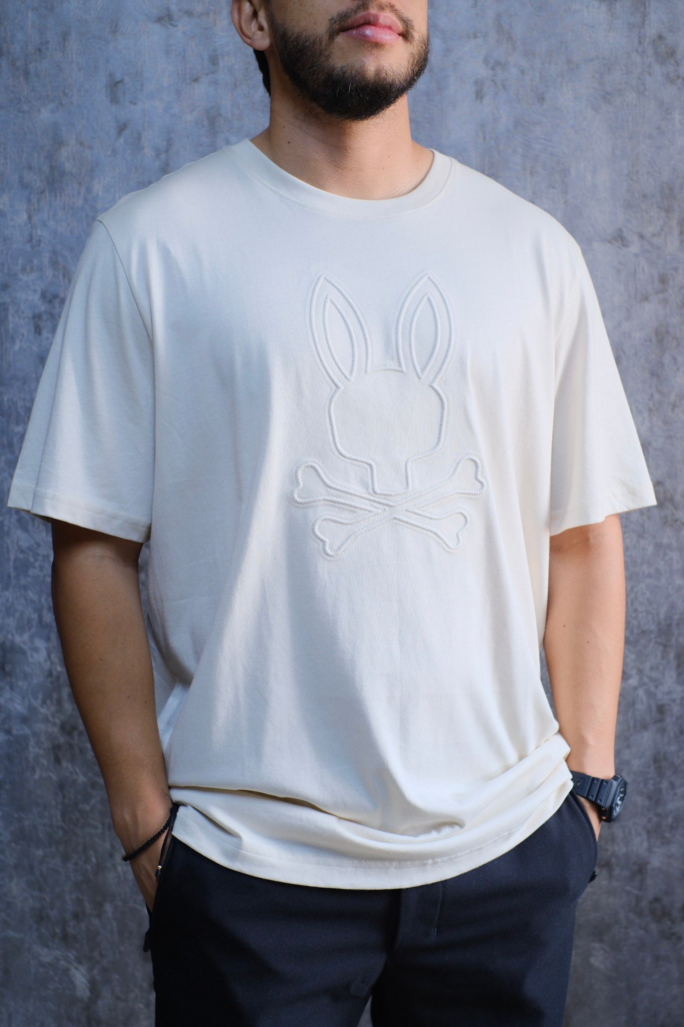Camiseta PSY Beige 2026