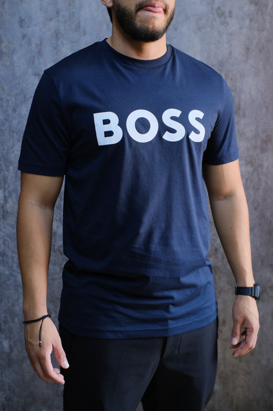 Camiseta HUG Azul Linea Orange 2026