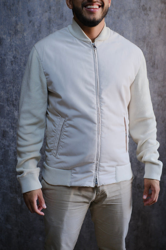 Chaqueta HUG Beige 2026