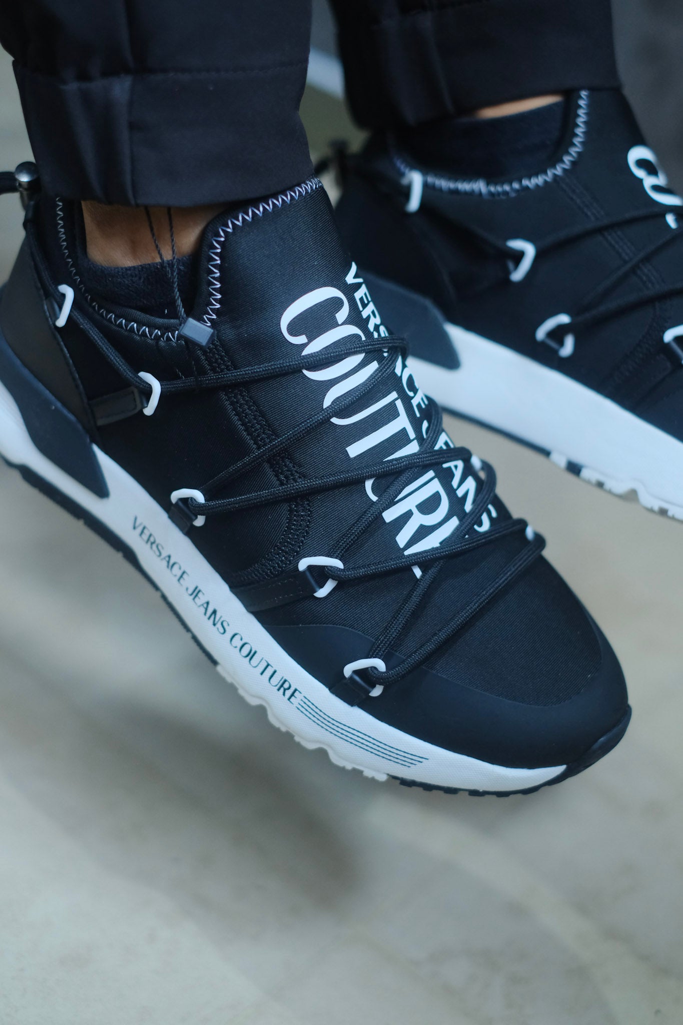 Tenis VER Negros con blanco