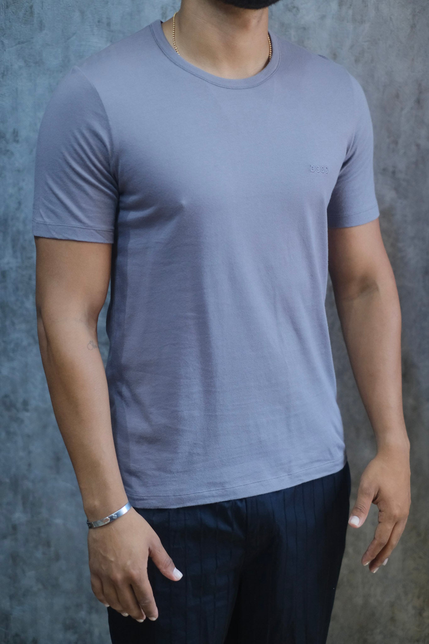 Pijama tipo camiseta HUG gris