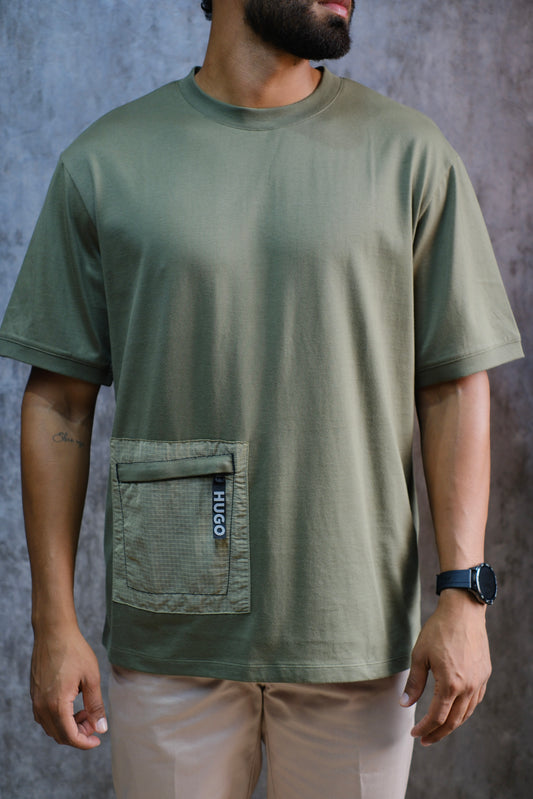 CAMISETA HUG VERDE MILITAR
