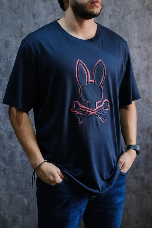 Camiseta PSY Azul Oscuro