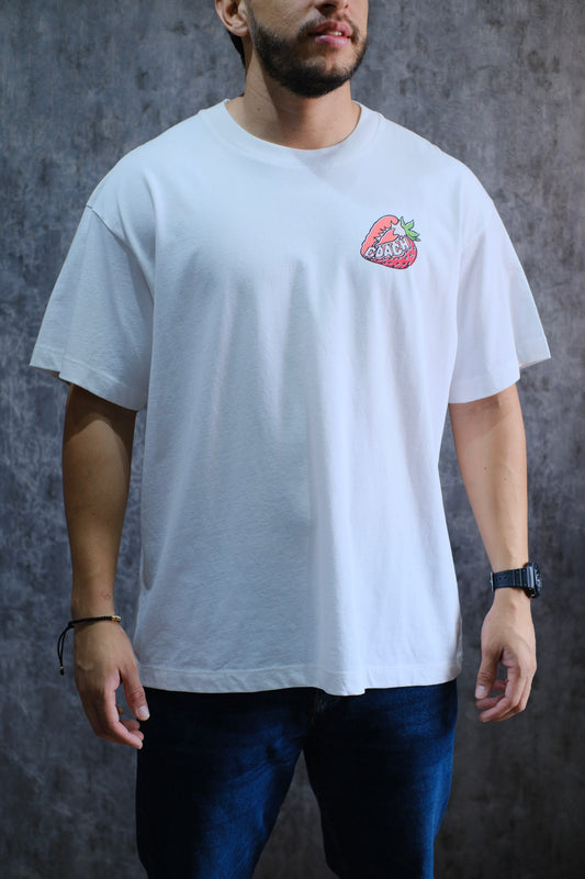 Camiseta Coa Blanca Oversize