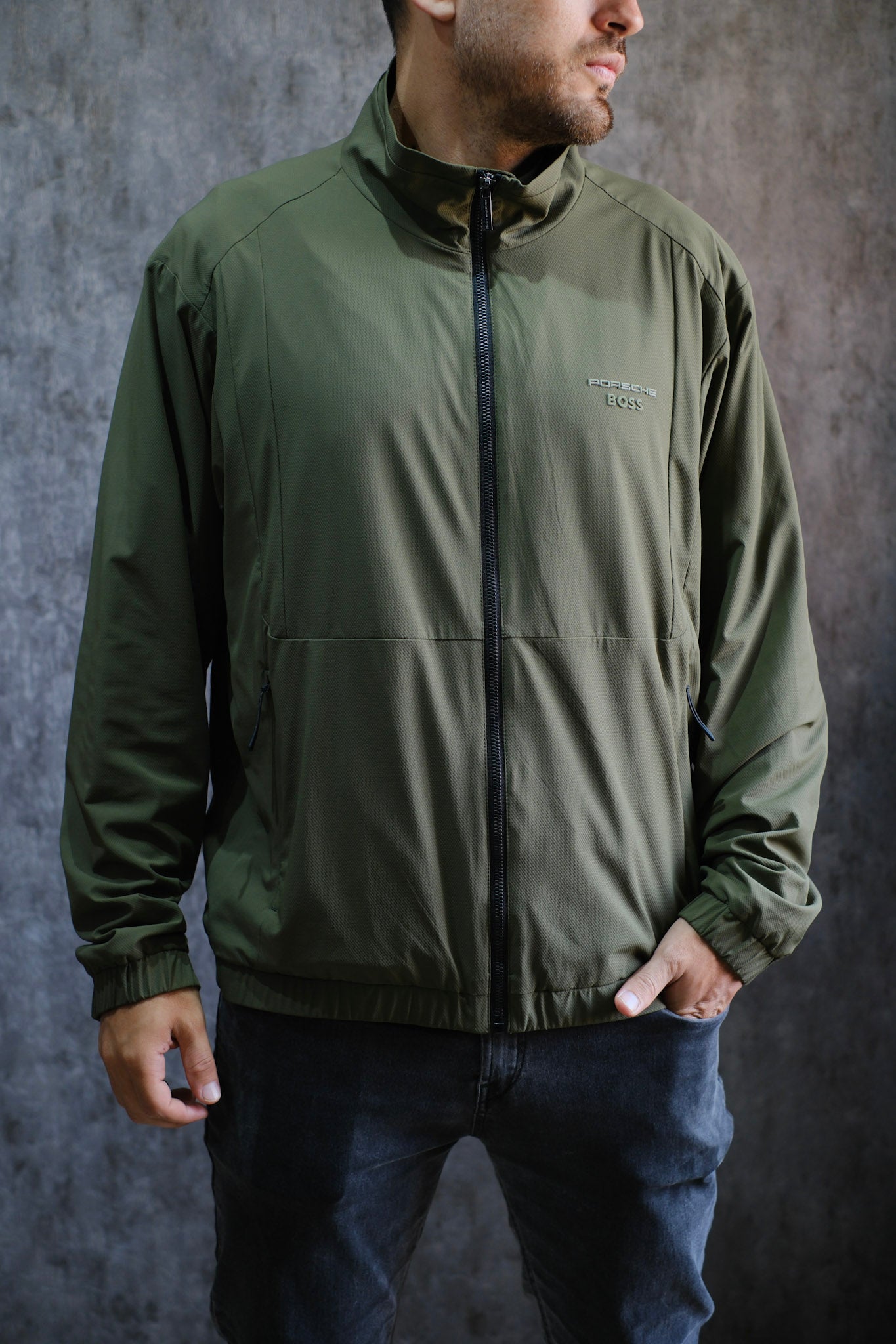 Chaqueta HUG PORSCHE Verde 2026