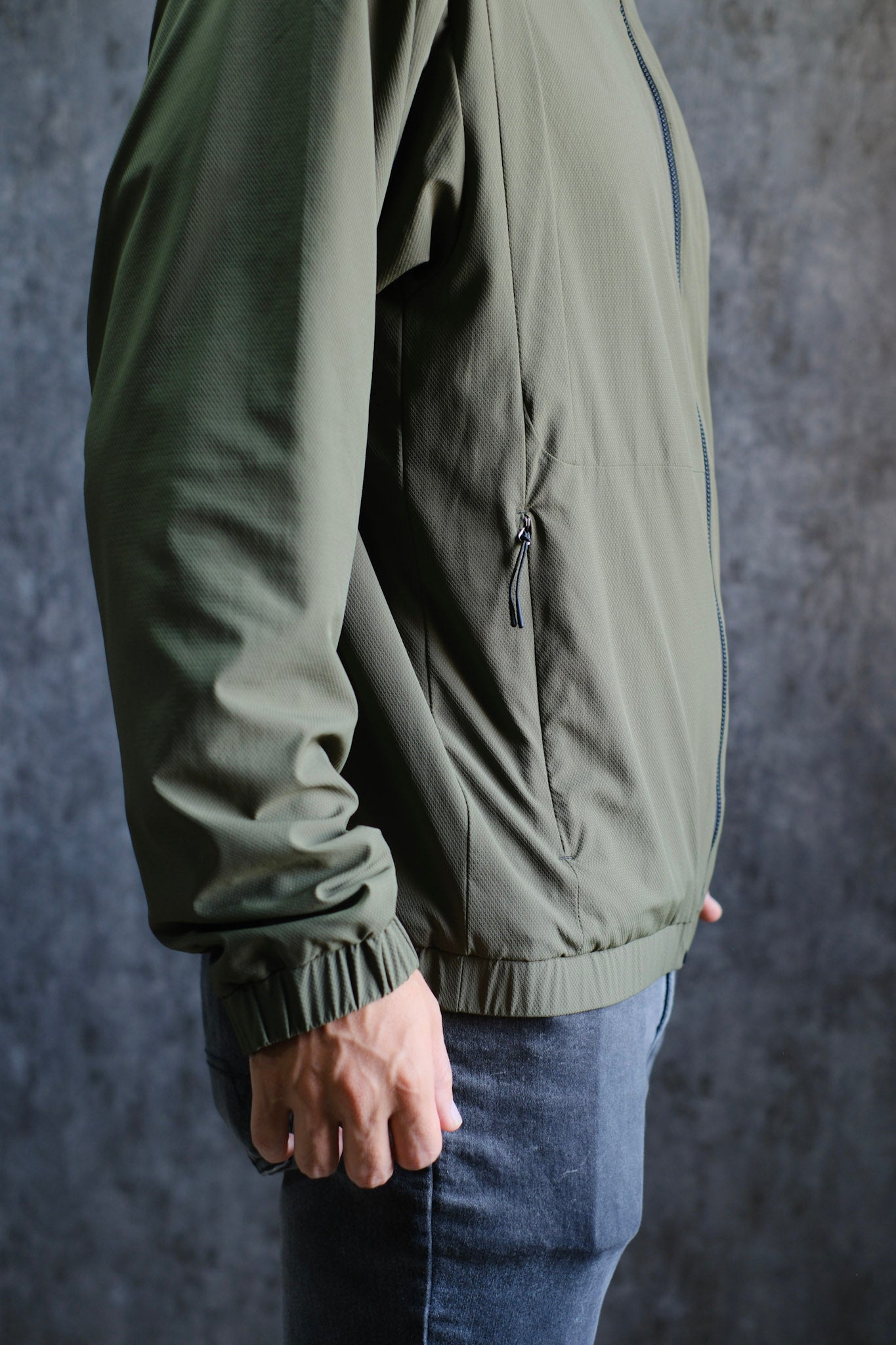 Chaqueta HUG PORSCHE Verde 2026